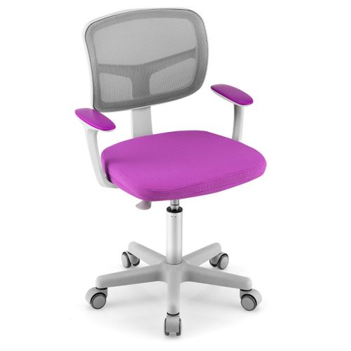 Fauteuil De Bureau, Chaise De Bureau Pour Enfants Chaise D’étude Avec Hauteur Réglable Pour Enfant