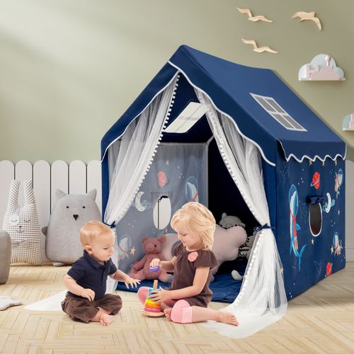 Tente De Jeux - Tente Pour Enfants Intérieur Cabane Avec Fenêtres En Maille Respirante