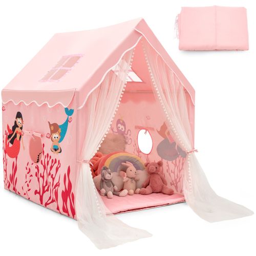 Tente De Jeux - Tente Pour Enfants Intérieur Cabane Avec Fenêtres En Maille Respirante