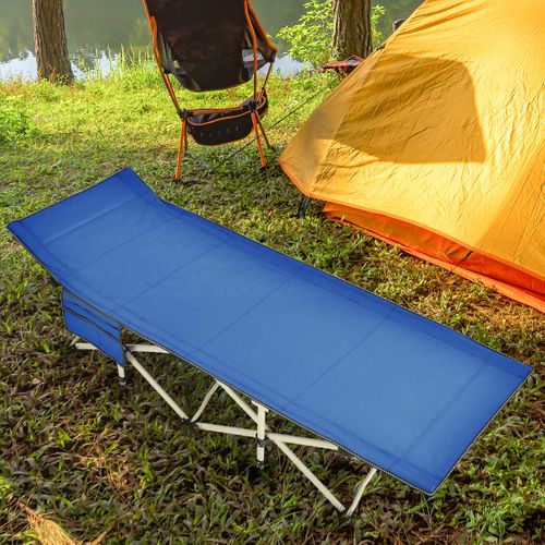 Lit De Camping Pliable Charge Jusqu'à 400 Kg Lit De Voyage à Pliage Rapide Avec Sac De Transport