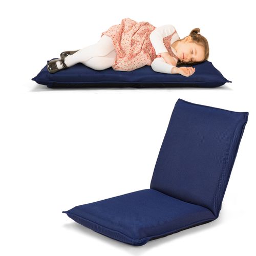 Coussin De Sol Pliable Canapé-lit Tatami Inclinable En 6 Position 44 X 54,5 X 53,5 Cm Vert