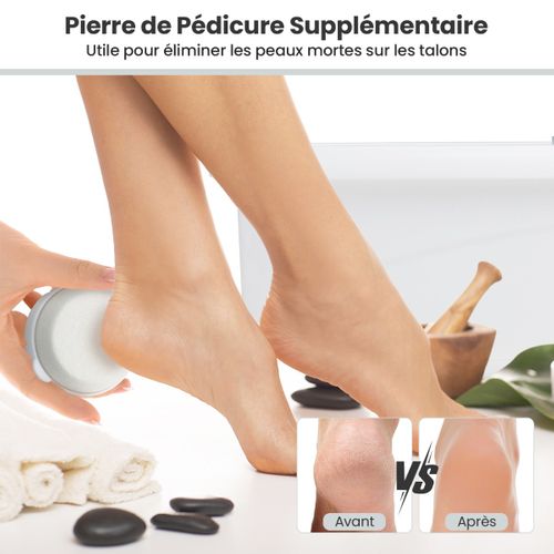 Masseur Pieds Bain De Pieds Avec Massage Automatique Massage Pieds 35-46°c Gris