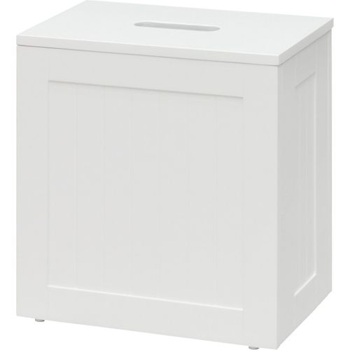 Meuble de rangement/meuble-lavabo, 31x17x33 cm, blanc, rangement multifonctionnel