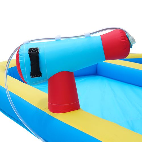 SOARS Bascule Gonflable Enfant 223 X 123 CM, Dôme d'escalade avec 6 Poignées, Charge Maximale 113 KG, 3 Enfants, Jeux Intérieur & Extérieur, pour Enfants à Partir de 5 Ans (Bleu+Jaune SOARS Bascule Gonflable Enfant 223 X 123 CM, Dôme d'escalade avec 6 Poignées, Charge Maximale 113 KG, 3 Enfants, Jeux Intérieur & Extérieur, pour Enfants à Partir de 5 Ans (Bleu+Jaune