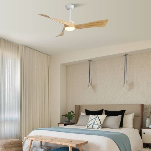 OFANTOP 132cm Ventilateur de Plafond à Moteur CC Silencieux avec Télécommande, Ventilateur de Plafond Intérieur et Extérieur avec Éclairage LED Dimmable, 6 Vitesses, Or Noir OFANTOP 132cm Ventilateur de Plafond à Moteur CC Silencieux avec Télécommande, Ventilateur de Plafond Intérieur et Extérieur avec Éclairage LED Dimmable, 6 Vitesses, Or Noir