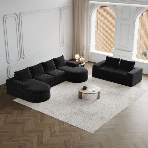 Canapé modulable sans cadre 4 places, tissu chenille ultra doux, idéal salon, antidérapant, sans montage, grand format, Blanc | Leroy Merlin Canapé modulable sans cadre 4 places, tissu chenille ultra doux, idéal salon, antidérapant, sans montage, grand format, Blanc | Leroy Merlin