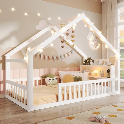 Maison de jeux en bois pour enfants AXI Beach Lodge en bleu - Sunny