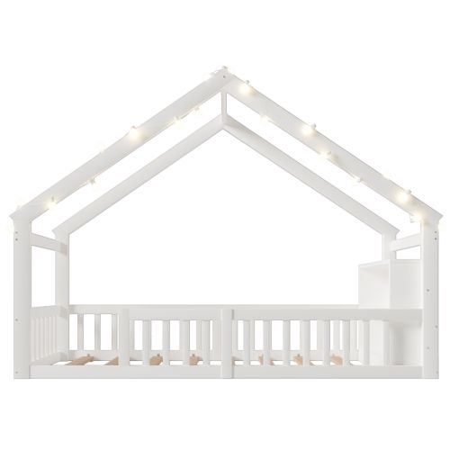 Maison Enfant Beach Lodge XL en Bleu avec Toboggan en Gris - AXI - Maison de Jeux en Bois FFC pour Les Enfants