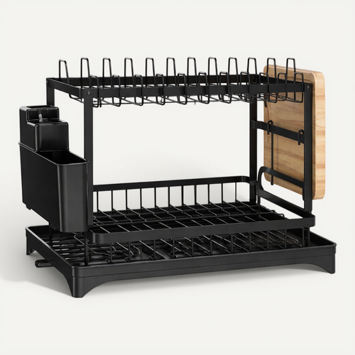 Égouttoir De Cuisine Noir