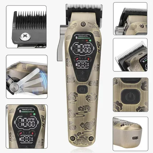 Kit Tondeuse Électrique Pour Cheveux – Usage Domestique, Coupe Précise