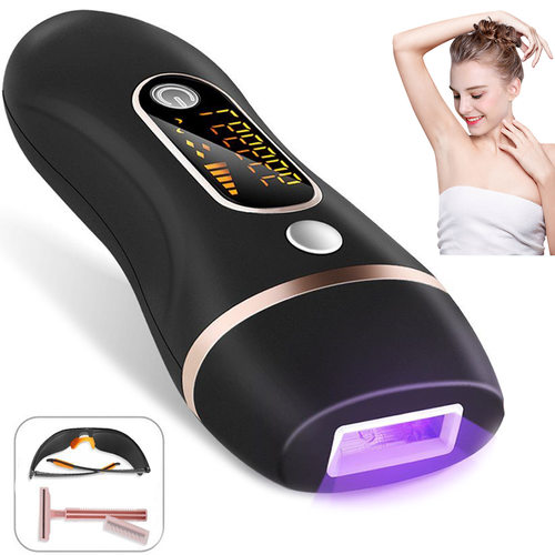 Épilateur Ipl Lumière Pulsée – Épilation Permanente Visage Et Corps, 5 Niveaux