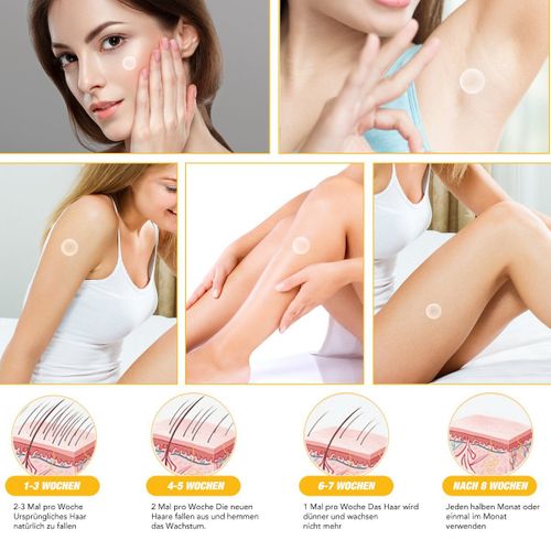 Épilateur Ipl Lumière Pulsée – Épilation Permanente Visage Et Corps, 5 Niveaux