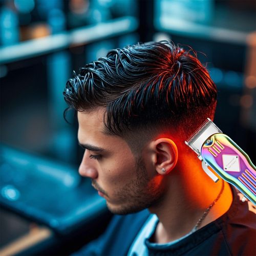 Kit Tondeuse Cheveux Professionnel Homme – Rasoir Grille, Tondeuse Précision, Écran LCD