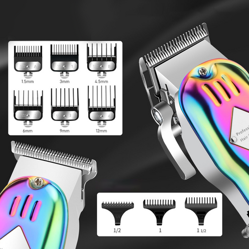 Kit Tondeuse Cheveux Professionnel Homme – Rasoir Grille, Tondeuse Précision, Écran LCD