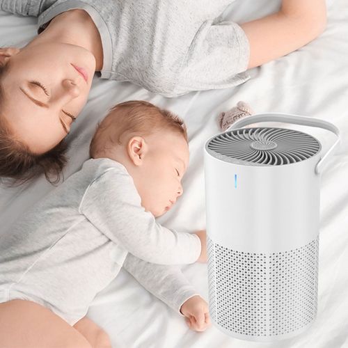 Purificateur D’air Hepa Pour Chambre – Silencieux Avec Veilleuse Et Minuterie