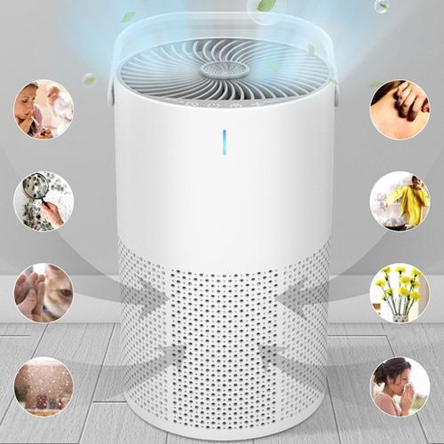 Purificateur D’air Hepa Pour Chambre – Silencieux Avec Veilleuse Et Minuterie