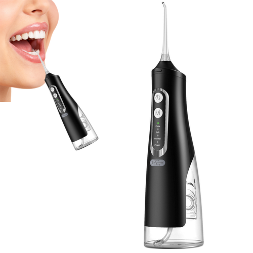 Hydropulseur Dentaire Sans Fil – Jet Dentaire 4 Modes, Réservoir 310 Ml