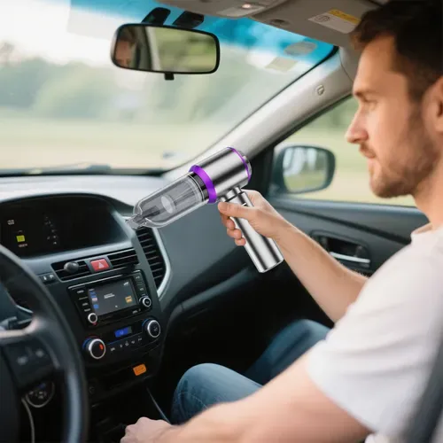 Aspirateur De Voiture Sans Fil 3-en-1 – Souffleur, Aspirateur Et Pompe Rechargeable