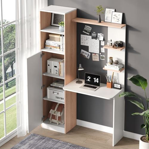 Bureau Avec Rangement Integre