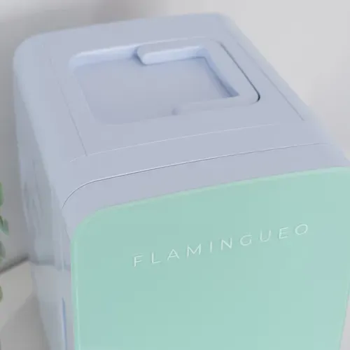 Mini Frigo Cosmétique 10l, 12v/220v, Froid Et Chaud, Vert