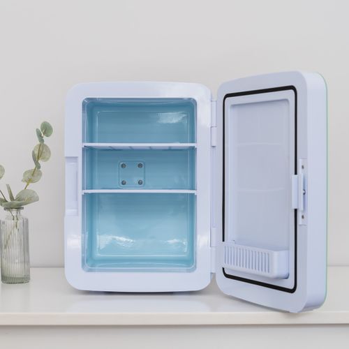 Mini Frigo Cosmétique 10l, 12v/220v, Froid Et Chaud, Vert