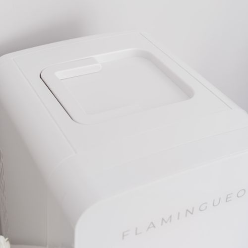 Mini Frigo Cosmétique 10l, 12v/220v, Froid Et Chaud, Blanc