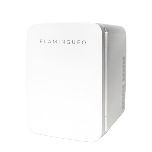 Mini Frigo Cosmétique 10l, 12v/220v, Froid Et Chaud, Blanc