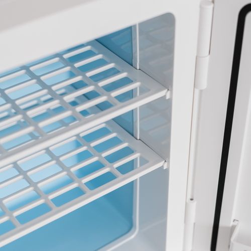 Mini Frigo Cosmétique 10l, 12v/220v, Froid Et Chaud, Blanc