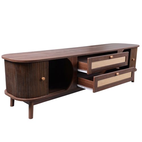 Meuble TV en bois de qualité : style industriel, style scandinave Meuble TV en bois de qualité : style industriel, style scandinave