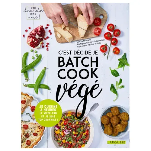 Livre de cuisine HACHETTE BATCH COOK VEGE - BUT