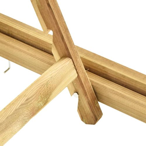 Bain De Soleil - Transat Chaise Longue Bois De Pin Imprégné