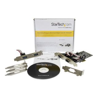 Startech.com Carte PCi Express Avec 4 Ports Db-9 Rs232 - Adaptateur PCie Série - Uart 16550 (pex4s5