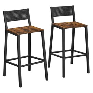 Tabourets De Bar, Lot De 2 Chaises Hautes, Sièges Cuisine, Salle à Manger