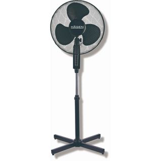 Ventilateur Sur Pied Noir 40 Cm  Ha4010-noir