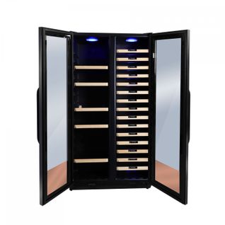 Cave à Vin Service Multi-températures Agcs200vn2z2d Lecépage 92 à 188 Bouteilles 2 Portes 2 Zones