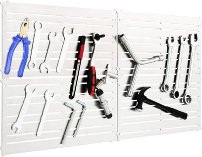 Panneau Mural Porte-outils Lot De 4 Avec 32 Bandes Magnétiques Puissantes