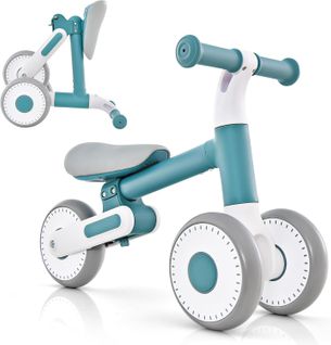 Vélo D'équilibre Pliable Pour Bébé 1-3 Ans Avec Hauteur Réglable(24-27cm), Draisienne Enfants