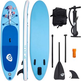Paddle Board Gonflable Stand Up Paddle Gonflable Planche De Paddle Bleu