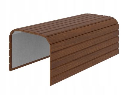 Tablette Pliable Plateau Pour Accoudoir De Canapé Couleur Noix 40x44cm Wood