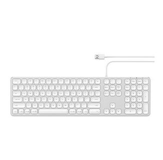 Clavier Filaire Usb St-amwks Satechi Argent