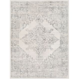 Tapis Vintage Oriental Blanc/gris 200x275 Cm Ceren