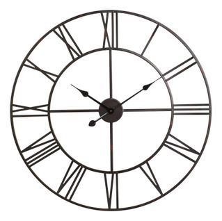 Horloge D.76 cm STATION Noir