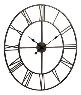 Horloge D.76 cm STATION Noir
