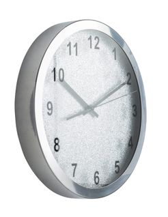 Horloge D.30,5 cm GLAMOUR Argenté