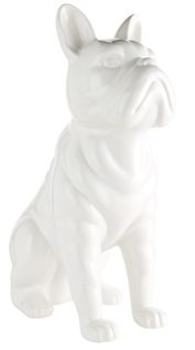 Statue H. 51 cm BOBBY Blanc