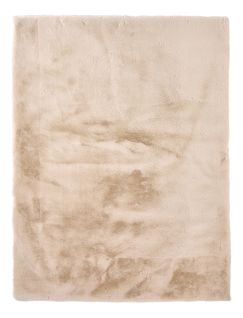 Tapis fausse fourrure 150x200 JACOB Beige