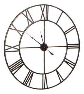 Horloge D.100 cm STATION Noir