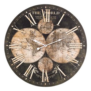 Horloge D.60 cm MAP Noir / Doré