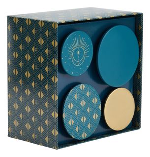 Patère MYRIADE Vert et or