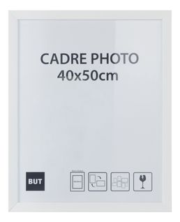 Cadre photo 40x50 cm  Blanc